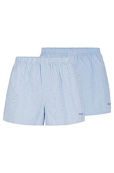 BOSS Pyjamashorts Boxer CW 2P elastischer Bund günstig online kaufen