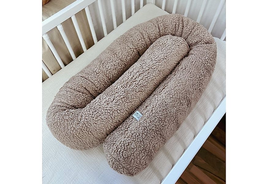 LittleANTunique Nestchenschlange Wickeltischumrandung I Bettschlange Teddy günstig online kaufen