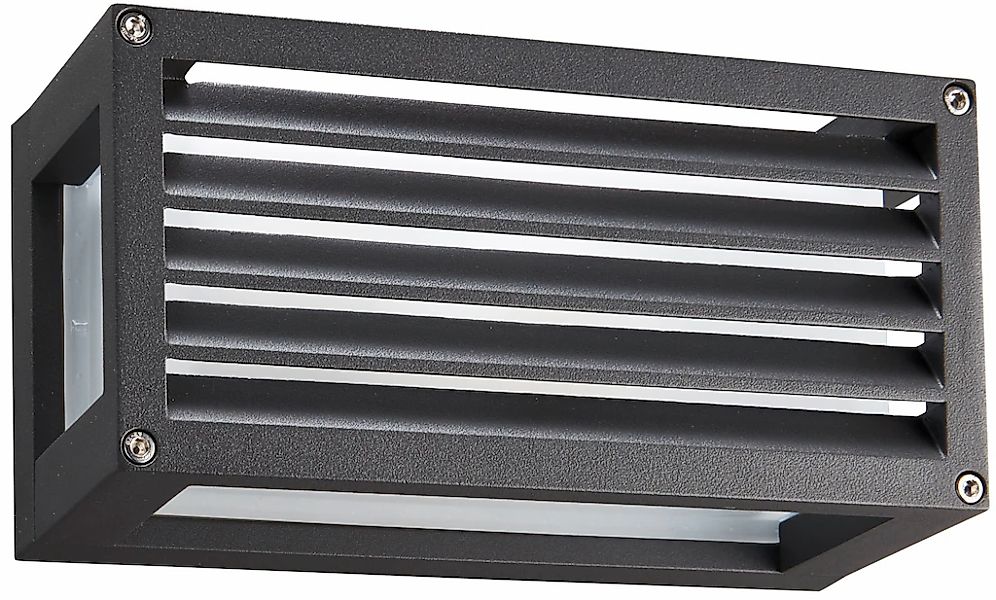 HEITRONIC Außen-Wandleuchte "Sevilla" E27 Wand-Außenleuchte vollflächiger L günstig online kaufen