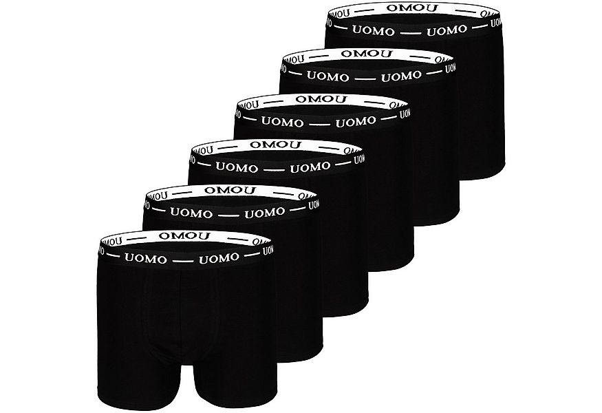 TEXEMP Boxershorts 6er - 12er Pack Herren Boxershorts Retroshorts Baumwolle günstig online kaufen