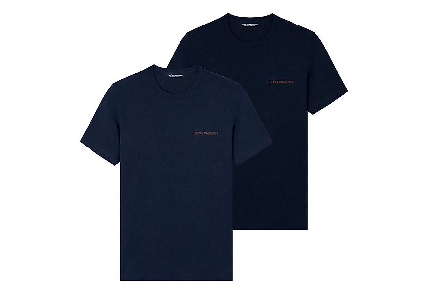 Emporio Armani Unterziehshirt 2er Pack T-Shirt (2-St., 2 Stück) mit Logo günstig online kaufen