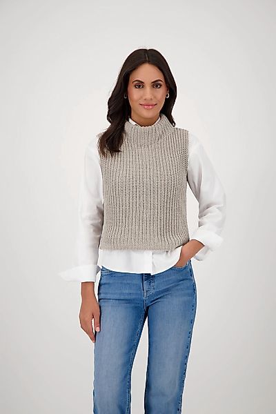 Monari Pullunder "Pullunder Basic Chenille", Mit Rundhalsausschnitt günstig online kaufen