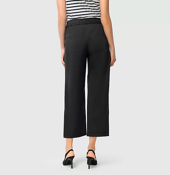 MAC 7/8-Hose "CHIARA BELT cropped", Wide Fit, mit geradem, weitem Bein günstig online kaufen