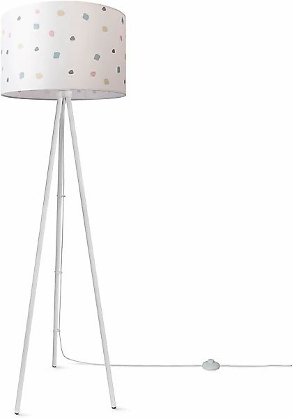 Paco Home Stehlampe »Trina Dots«, Leuchtmittel E27   ohne Leuchtmittel, Dre günstig online kaufen