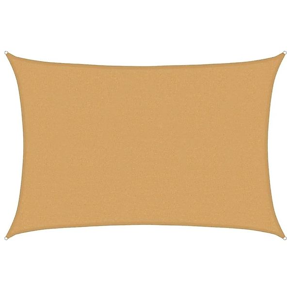 vidaXL Sonnensegel 160 g/m² Rechteckig Sandfarben 2,5x3,5 m HDPE 4002035 günstig online kaufen