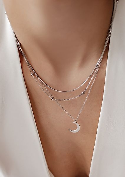 Hey Happiness Collier-Set Damen Layer, 2er günstig online kaufen