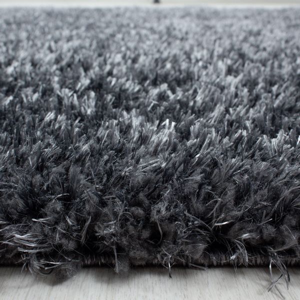 Carpettex Hochflor-Teppich Unicolor - Einfarbig, Rund, günstig online kaufen