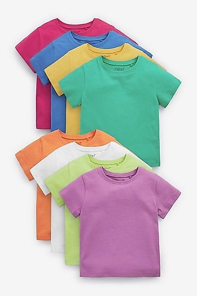 Next T-Shirt T-Shirts aus Baumwolle im 8er-Pack (8-tlg) günstig online kaufen
