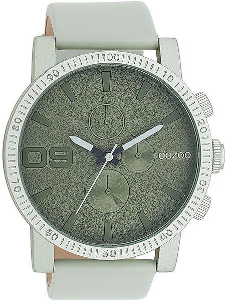 OOZOO Quarzuhr C11215, Armbanduhr, Herrenuhr, Lederarmband, günstig online kaufen