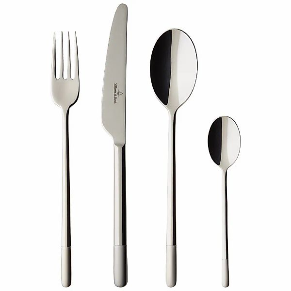 Villeroy & Boch Besteck-Set "Tafelbesteck Ella 24er Set silber" günstig online kaufen