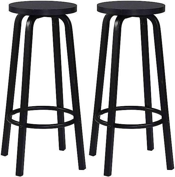 Woltu Barhocker (2 St), Bistrohocker Tresenhocker Barstuhl aus MDF und Meta günstig online kaufen