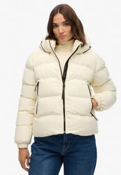 Superdry Steppjacke "HOODED SPORTS PUFFER JACKET" mit Kapuze günstig online kaufen