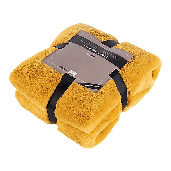 Wohndecke HEAVEN, GMD Living, flauschige Wohndecke in Felloptik, 150 x 200 günstig online kaufen