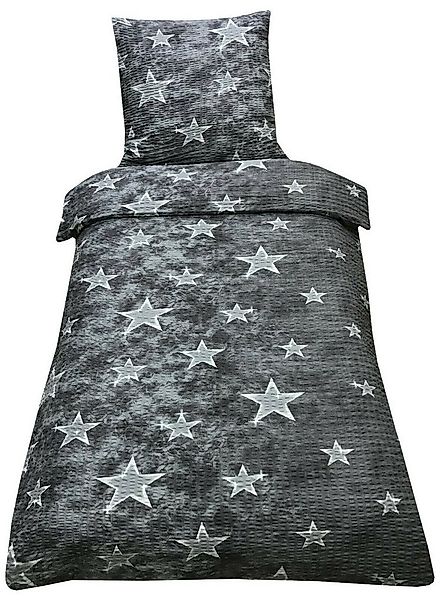 Visaggio Bettwäsche 135x200 cm oder 155x220 cm Allergiker geeignet, Seersuc günstig online kaufen