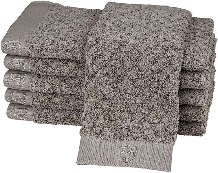 ROSS Duschtuch Harmony, Frottier (1-St), 100 % Baumwolle, Hoch Tief Struktu günstig online kaufen