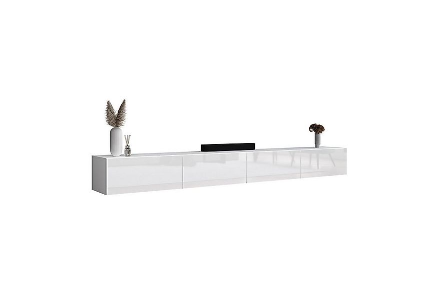 Planetmöbel TV-Board WEST TV Board 280 cm (2 x 140 cm) (TV Lowboard, Fernse günstig online kaufen