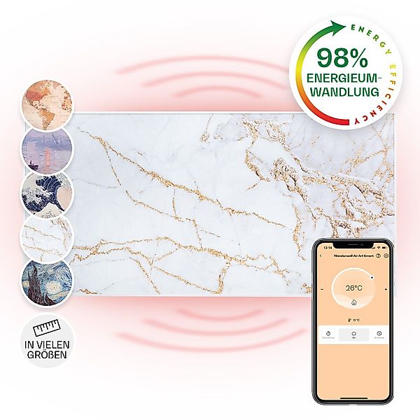 Klarstein Heizkörper Wonderwall Air Art Smart, günstig online kaufen