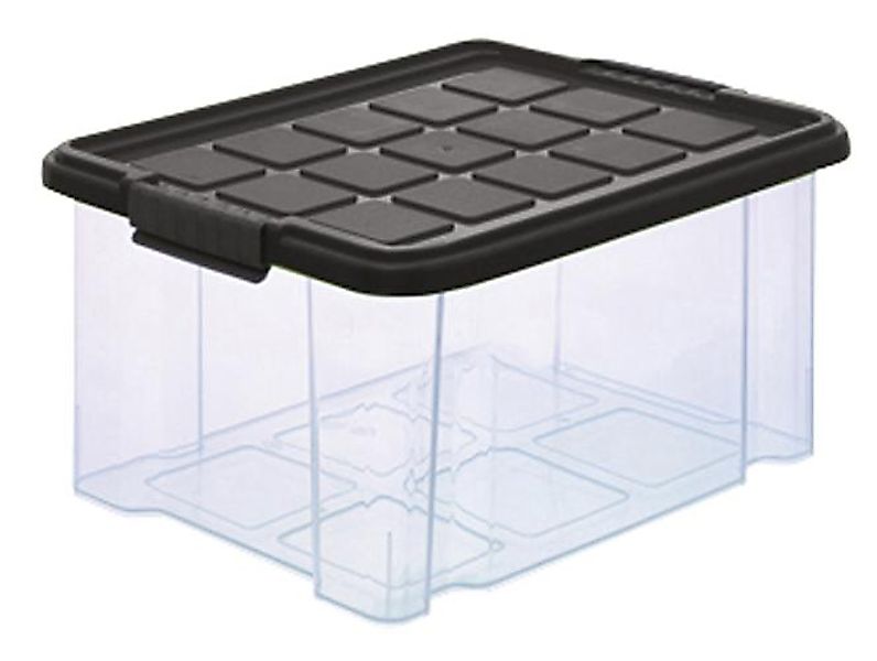 Aufbewahrungsbox mit Deckel mit Deckel mittel ca. 15 Liter ca. 41 x 29 x 21 günstig online kaufen