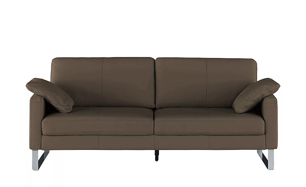 Einzelsofa - braun - 210 cm - 90 cm - 93 cm - Polstermöbel > Sofas > 3-Sitz günstig online kaufen