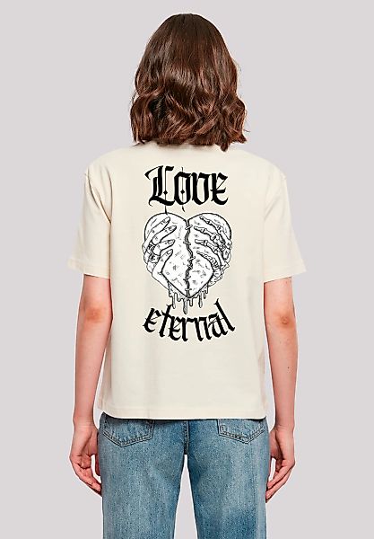 F4NT4STIC T-Shirt "Love Eternal Herz in Händen", Premium Y2K Streetwear günstig online kaufen