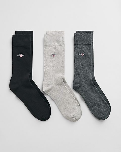 Gant Freizeitsocken SHIELD SOCKS 3-PACK (Packung, günstig online kaufen