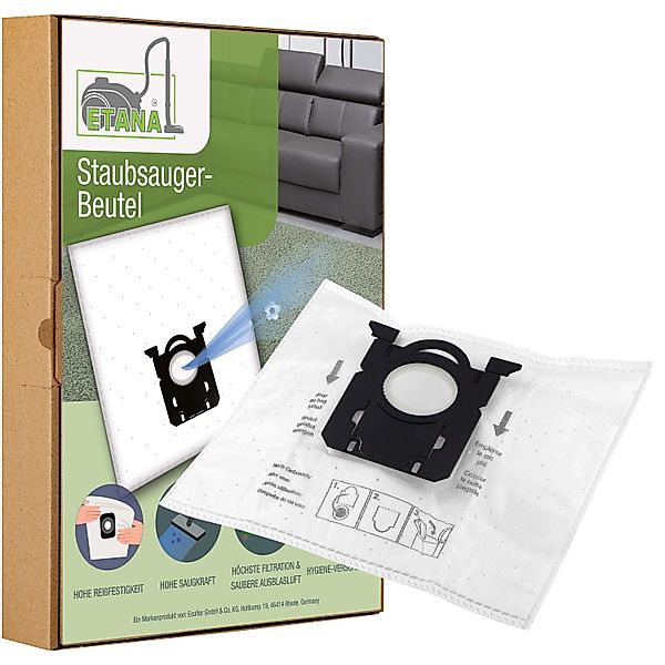 Etana 10x Staubsaugerbeutel Kompatibel Mit Electrolux Viva Control ZV1030 1 günstig online kaufen