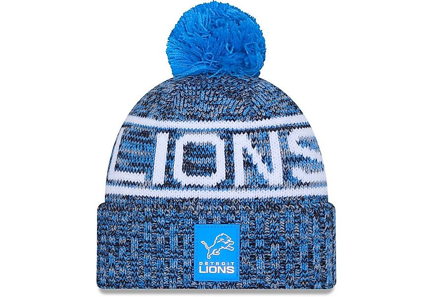 New Era Fleecemütze Bommel SIDELINE Detroit Lions günstig online kaufen