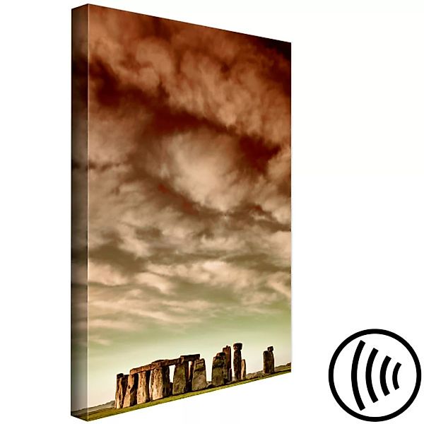 Wandbild Clouds Over Stonehenge (1 Part) Vertical XXL günstig online kaufen