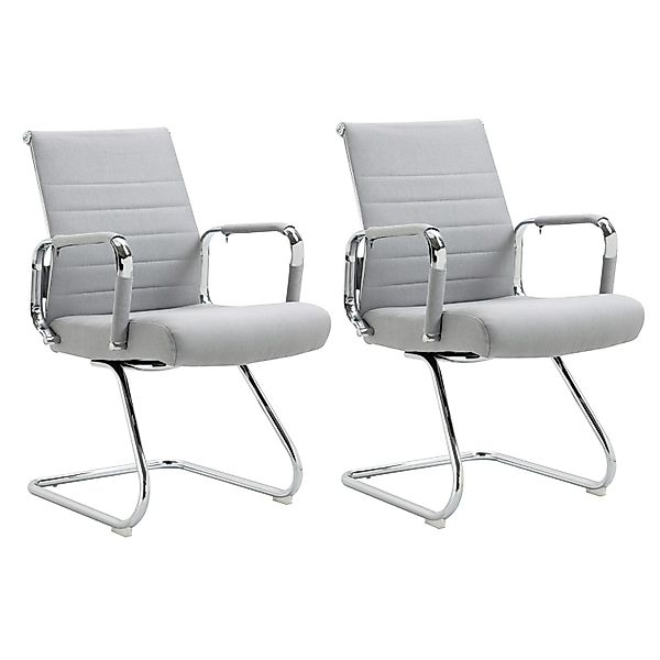 Svita Office Comfort 2er Set Besucherstuhl Freischwinger Mit Armlehne LB St günstig online kaufen