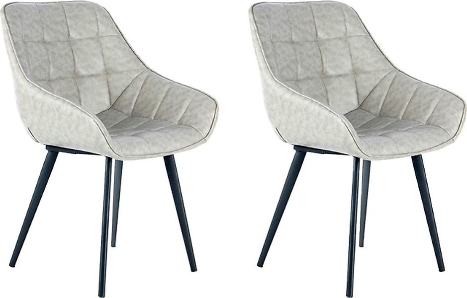 Kayoom Stuhl »Demi 325 2er-Set, Relax-Sessel, unifarbenes Farbgestaltung«, günstig online kaufen