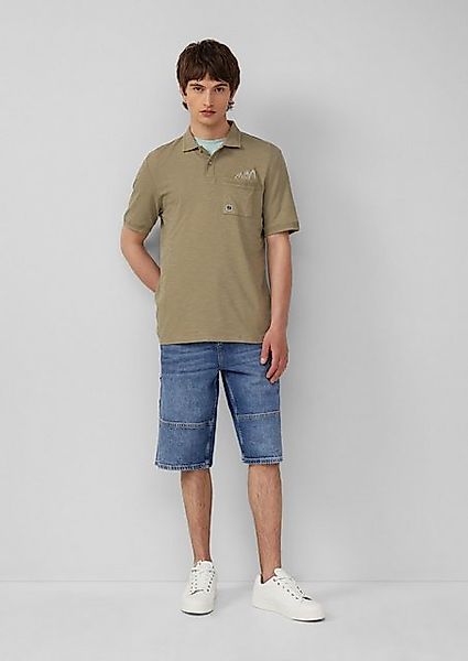 s.Oliver Stoffhose Jeans-Bermuda / Relaxed Fit / Mid Rise / Carpenter Style günstig online kaufen