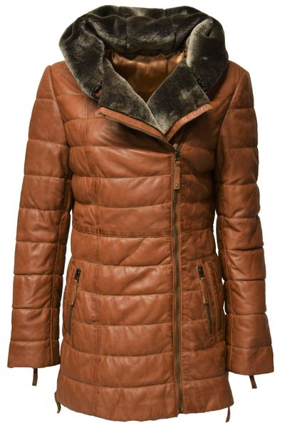 Zimmert Leather Ledermantel Cindy weiches, gestepptes günstig online kaufen