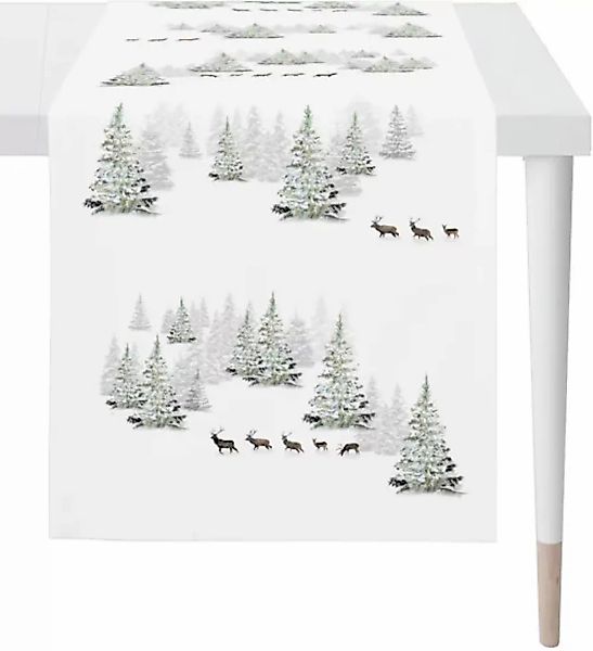 APELT Tischläufer »4691 CHALET STYLE, Weihnachtsdeko, Weihnachten«, (1 St.) günstig online kaufen