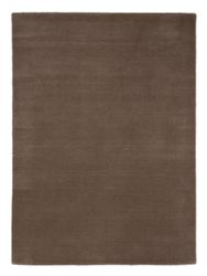 carpetfine Wollteppich "Gabbeh Lola Uni" rechteckig 14 mm Höhe mit natürlic günstig online kaufen