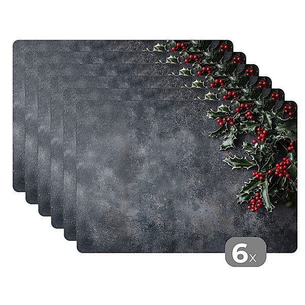 MuchoWow Platzset Weihnachten - Zweige - günstig online kaufen