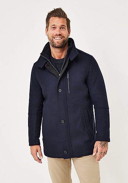 Redpoint Winterjacke GILL Modern Fit Wool Blend Melange Wintermantel günstig online kaufen