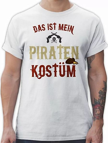 Shirtracer T-Shirt Das ist mein Piraten Kostüm - Pirat verkleidet Piratenko günstig online kaufen