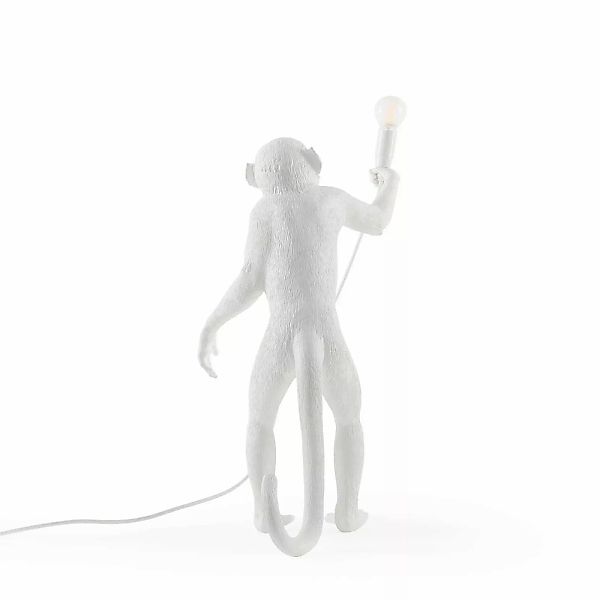 SELETTI Monkey Lamp LED-Dekolampe, weiß, stehend günstig online kaufen