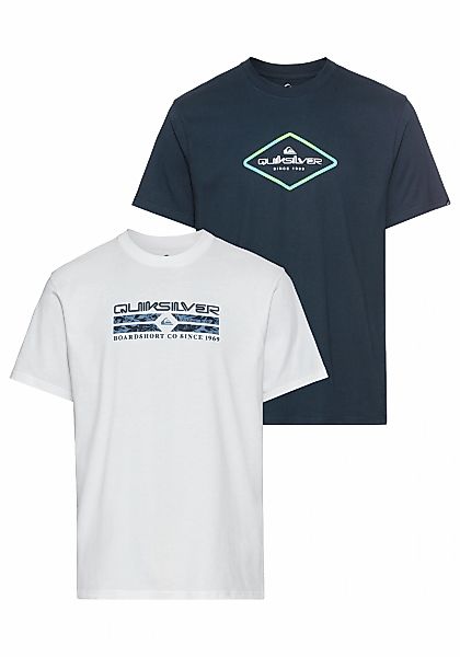 Quiksilver T-Shirt "NATUREMAD INSID QUA SHORT SLEEVE PACK YM" 2 Stk. Doppel günstig online kaufen