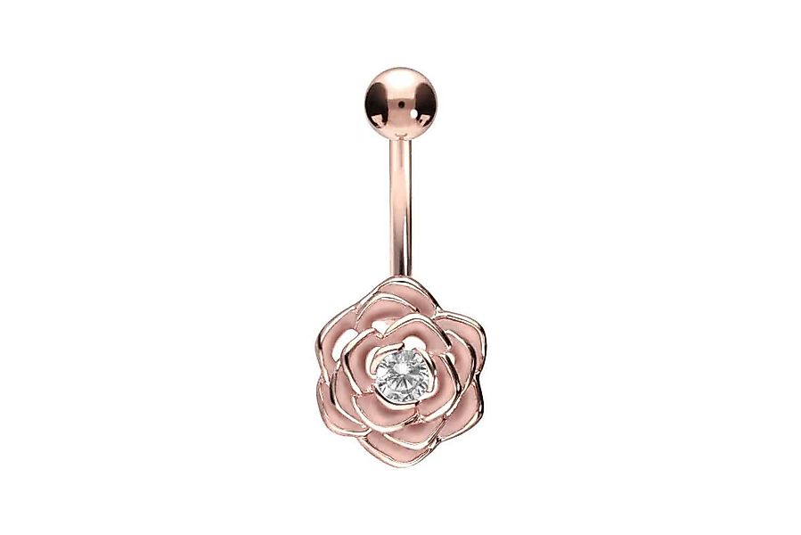 PIERCINGLINE Bauchnabelpiercing Chirurgenstahl Bananabell BLUME (Bananabell günstig online kaufen