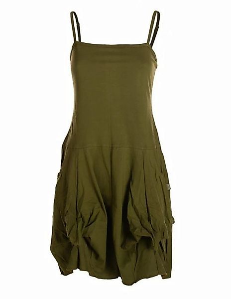 Vishes Sommerkleid Damen Ballon-Kleid Tunika-Kleid Sommerkleid verstellbare günstig online kaufen