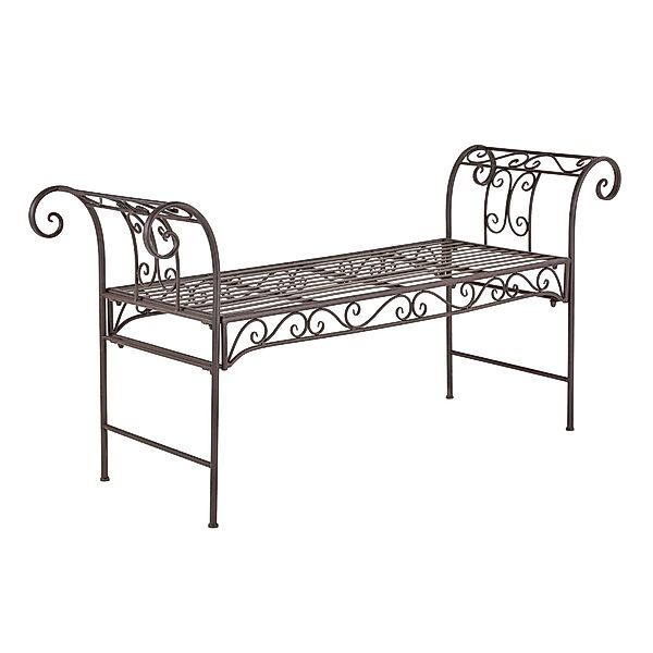 en.casa Gartenbank, »Cossila« Parkbank Sitzbank 70x147x46cm günstig online kaufen