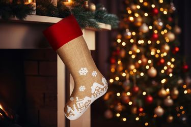 BRUBAKER Nikolausstiefel Weihnachtsstrumpf zum Befüllen und günstig online kaufen