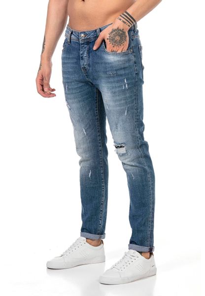 RedBridge Slim-fit-Jeans im Used Look mit günstig online kaufen