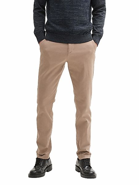 TOM TAILOR Chinohose, (2 tlg., inklusive Gürtel), mit dezenter Struktur günstig online kaufen