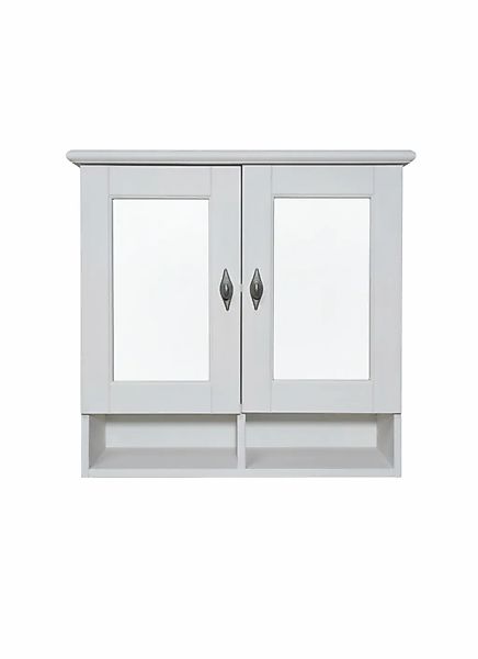 OTTO home Badezimmerspiegelschrank "Rauna" aus massiver Kiefer, Breite 64 c günstig online kaufen