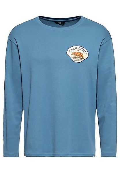 KingKerosin Longsleeve California Motor State mit Brust-Print günstig online kaufen