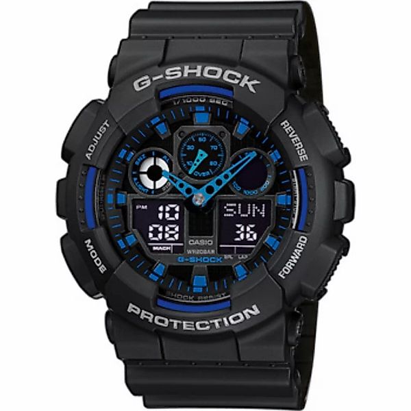 CASIO G-SHOCK Chronograph GA-100-1A2ER, Quarzuhr,Armbanduhr,Herrenuhr,digit günstig online kaufen