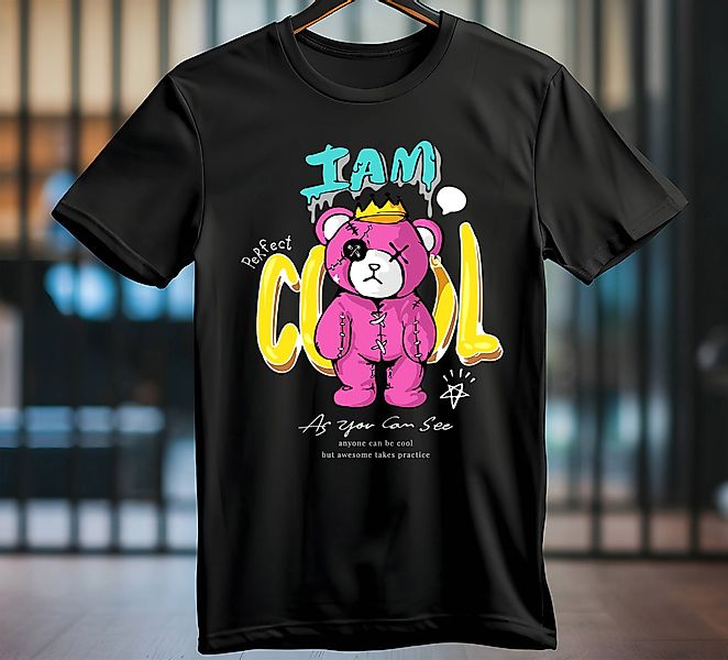 Banco Kurzarmshirt Herren Teddy Outdoor Streetwear günstig online kaufen