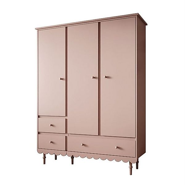 Lookway Kinderkleiderschrank BABUSHKA Dreitüriger Kleiderschrank mit günstig online kaufen